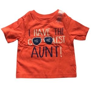 *NWT* THE CHILDREN’S PLACE T-shirt the coolest aunt